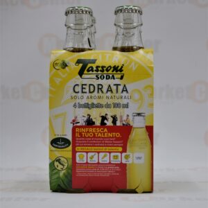 TASSONI CEDRATA SODA X 4