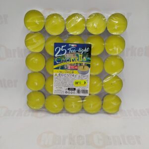 CITRONELLA TEA LIGHTS 25 PZ