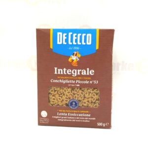 DE CECCO CONCHIGLIETTE INTEGRALI 500 GR