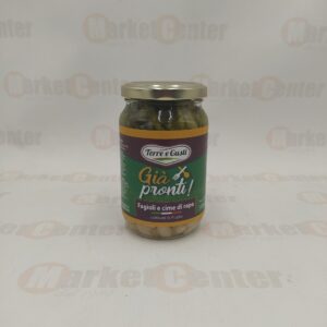 TERRE E GUSTI FAGIOLI E CIMA DI RAPA 500 GR