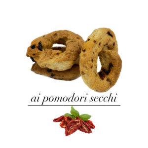 Taralli ai pomodori secchi (prezzo per 100gr)