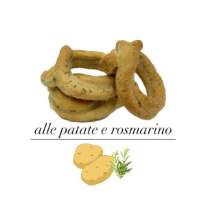 Taralli patate/rosmarino (prezzo per 100gr)