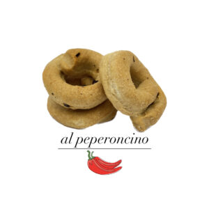 Taralli al peperoncino (prezzo per 100gr)