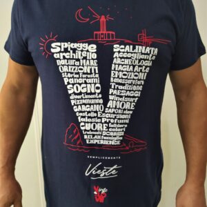 Maglietta Blu Semplicemente - Taglia XXL