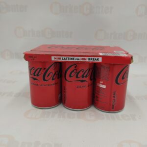 COCA COLA ZERO LATTINA 6 X 150ML