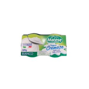 MATESE YOGURT CREMOSO BIANCO 2 X 125 GR