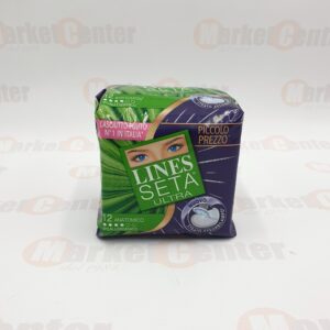 LINES SETA ULTRA ASSORBENTI ANATATOMICI 12 PZ