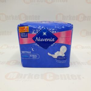 NUVENIA ASSORBENTE SOTTILE CON ALI NOTTE 10 PZ