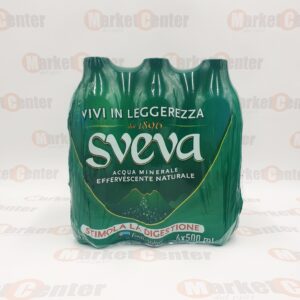 SVEVA ACQUA EFFERVESCENTE 6 X 500 ML