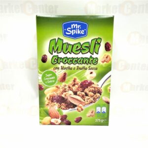 MR SPIKE MUESLI CROCCANTE/UVA/NOCCIOLA 375 GR