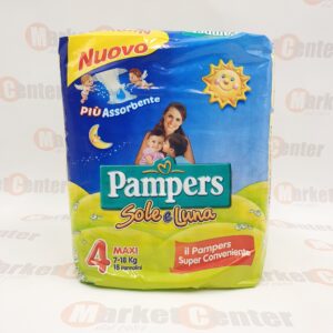 PAMPERS SOLE/LUNA 4 MAXI 7-18 KG 18 PZ