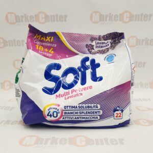SOFT LAVATRICE POLVERE 18+4 LAVANDA